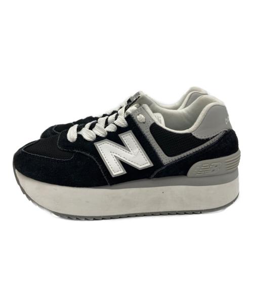 NEW BALANCE（ニューバランス）NEW BALANCE (ニューバランス) WL574ZSA ブラック サイズ:US7の古着・服飾アイテム