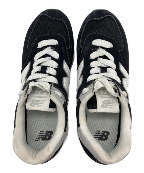 NEW BALANCE（ニューバランス）NEW BALANCE (ニューバランス) WL574ZSA ブラック サイズ:US7の古着・服飾アイテム