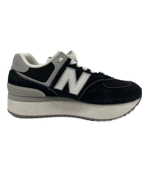 NEW BALANCE（ニューバランス）NEW BALANCE (ニューバランス) WL574ZSA ブラック サイズ:US7の古着・服飾アイテム