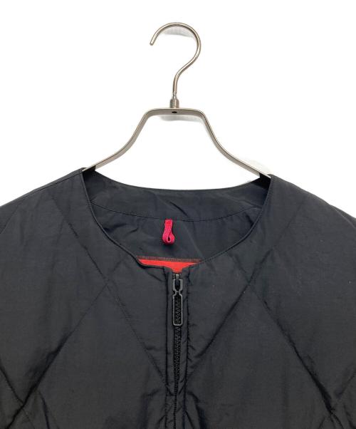 y. BY NORDISK（ワイドット バイ ノルディスク）Y. BY NORDISK (ワイドット バイ ノルディスク) COLLARLESS DOWN JACKET ブラック サイズ:Lの古着・服飾アイテム