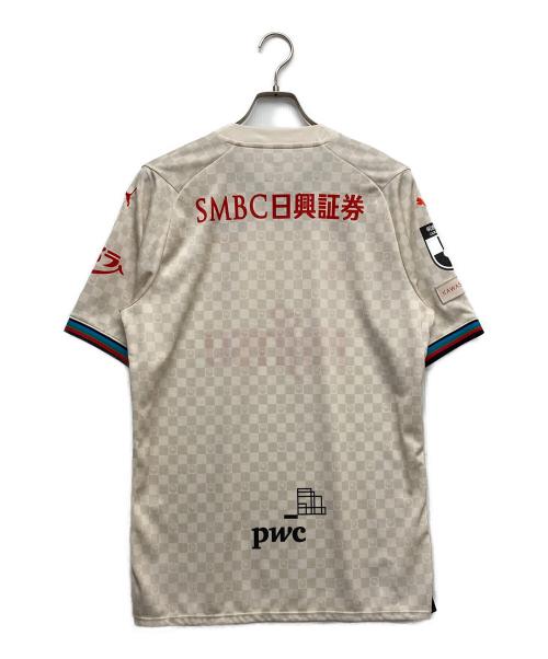 PUMA（プーマ）PUMA (プーマ) ゲームシャツ ベージュ サイズ:XXLの古着・服飾アイテム