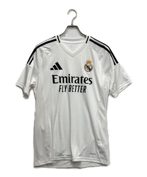 adidas（アディダス）adidas (アディダス) ゲームシャツ ホワイト サイズ:Lの古着・服飾アイテム