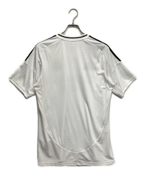 adidas（アディダス）adidas (アディダス) ゲームシャツ ホワイト サイズ:Lの古着・服飾アイテム