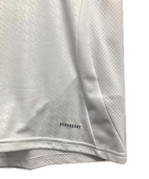 adidas（アディダス）adidas (アディダス) ゲームシャツ ホワイト サイズ:Lの古着・服飾アイテム