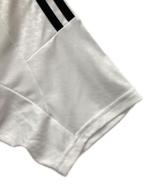 adidas（アディダス）adidas (アディダス) ゲームシャツ ホワイト サイズ:Lの古着・服飾アイテム