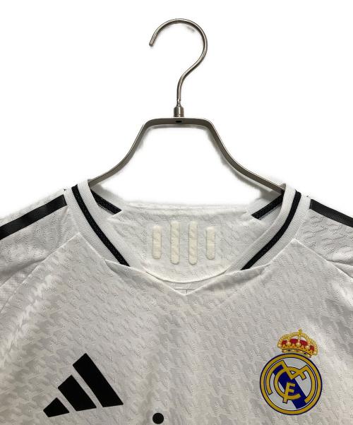 adidas（アディダス）adidas (アディダス) ゲームシャツ ホワイト サイズ:2XLの古着・服飾アイテム