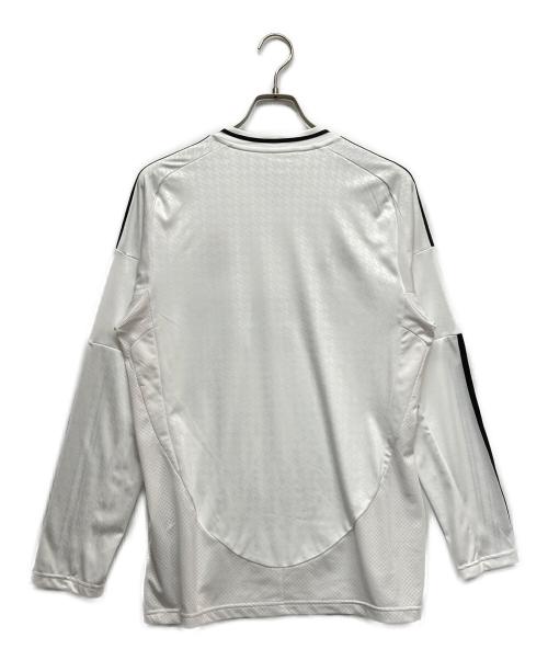 adidas（アディダス）adidas (アディダス) ゲームシャツ ホワイト サイズ:XLの古着・服飾アイテム