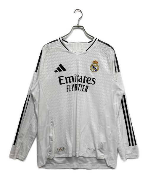 adidas（アディダス）adidas (アディダス) ゲームシャツ ホワイト サイズ:4XLの古着・服飾アイテム