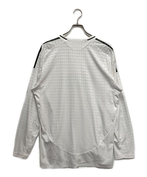 adidas（アディダス）adidas (アディダス) ゲームシャツ ホワイト サイズ:4XLの古着・服飾アイテム