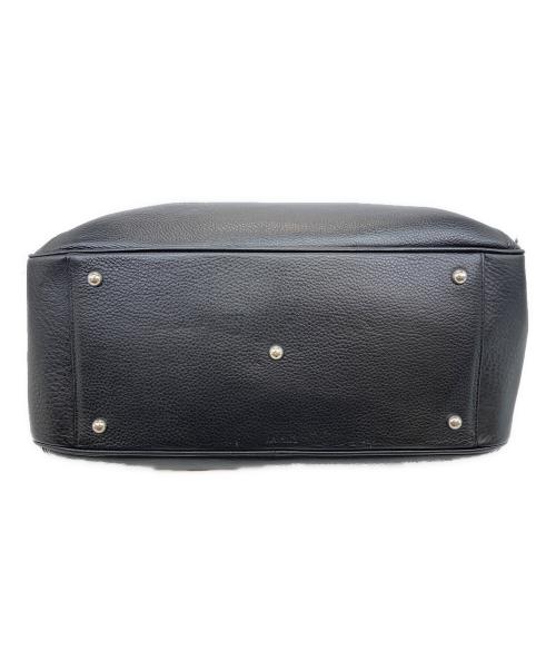 PELLE MORBIDA（ペッレモルビダ）PELLE MORBIDA (ペッレモルビダ) フラップボストンバッグ ブラックの古着・服飾アイテム