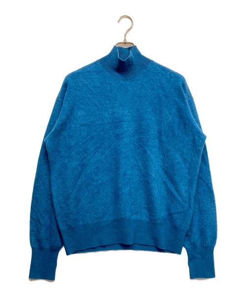 YOKE（ヨーク）YOKE (ヨーク) Cashmere high neck knit ブルー サイズ:2の古着・服飾アイテム