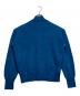 YOKE (ヨーク) Cashmere high neck knit ブルー サイズ:2：18000円