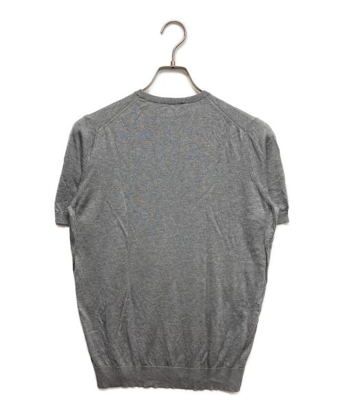 GRAN SASSO（グランサッソ）GRAN SASSO (グランサッソ) ニットtシャツ グレー サイズ:50の古着・服飾アイテム