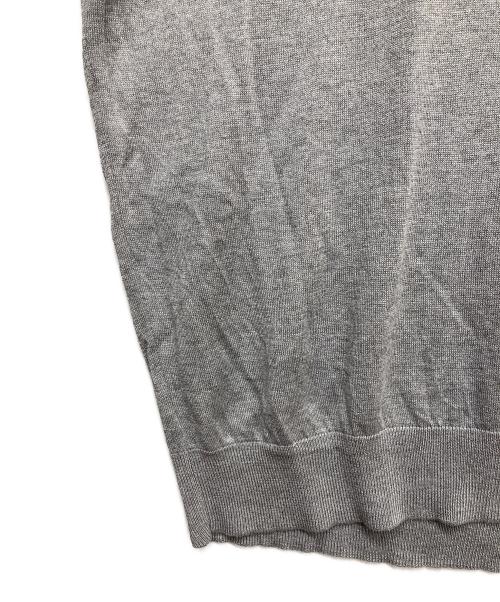 GRAN SASSO（グランサッソ）GRAN SASSO (グランサッソ) ニットtシャツ グレー サイズ:50の古着・服飾アイテム