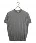 GRAN SASSO（グランサッソ）の古着「ニットtシャツ」｜グレー