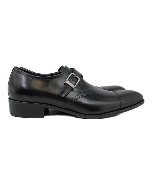 LANVIN COLLECTION（ランバンコレクション）LANVIN COLLECTION (ランバンコレクション) モンクストラップシューズ ブラック サイズ:25 1/2の古着・服飾アイテム