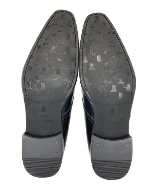 LANVIN COLLECTION（ランバンコレクション）LANVIN COLLECTION (ランバンコレクション) モンクストラップシューズ ブラック サイズ:25 1/2の古着・服飾アイテム