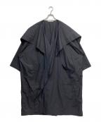 CristaSeyaクリスタセヤ）の古着「OVERSIZED TRENCH COAT」｜ネイビー