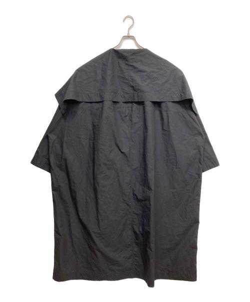 CristaSeya（クリスタセヤ）Cristaseya (クリスタセヤ) OVERSIZED TRENCH COAT ネイビー サイズ:Lの古着・服飾アイテム