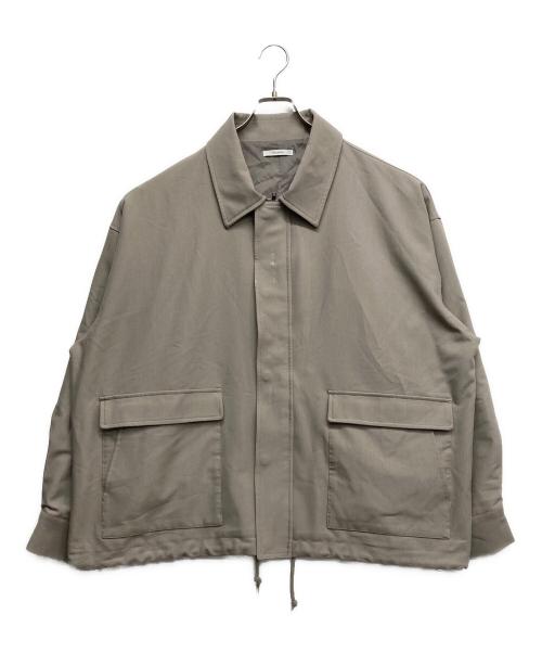 RUUBON（ルーボン）RUUBON (ルーボン) military drawstring blouson ベージュ サイズ:Lの古着・服飾アイテム