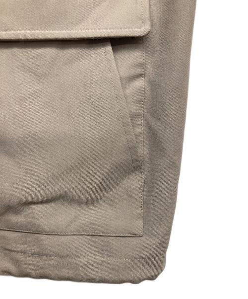 RUUBON（ルーボン）RUUBON (ルーボン) military drawstring blouson ベージュ サイズ:Lの古着・服飾アイテム