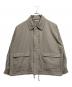 RUUBON（ルーボン）の古着「military drawstring blouson」｜ベージュ