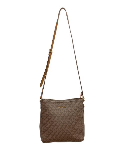 MICHAEL KORS（マイケルコース）MICHAEL KORS (マイケルコース) ショルダーバッグ ブラウンの古着・服飾アイテム