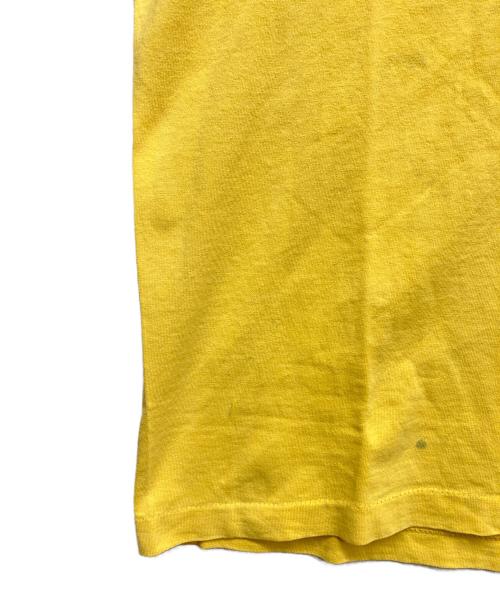 stussy（ステューシー）stussy (ステューシー) モノグラムTシャツ イエロー サイズ:Lの古着・服飾アイテム