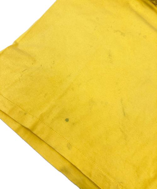 stussy（ステューシー）stussy (ステューシー) モノグラムTシャツ イエロー サイズ:Lの古着・服飾アイテム
