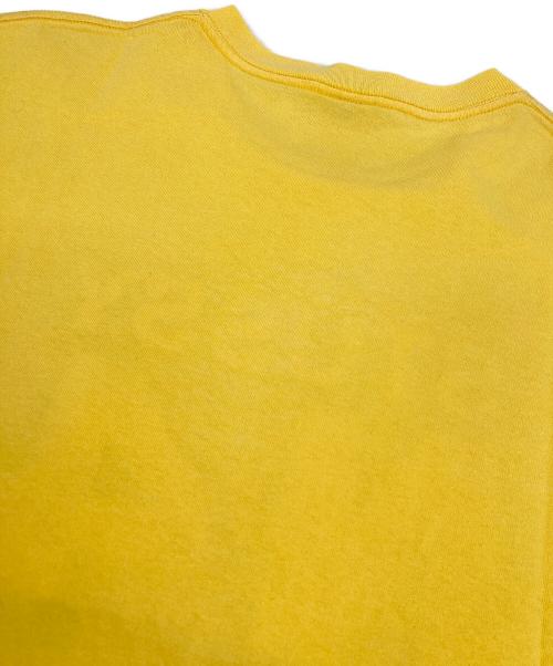 stussy（ステューシー）stussy (ステューシー) モノグラムTシャツ イエロー サイズ:Lの古着・服飾アイテム
