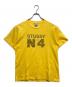 stussy（ステューシー）の古着「モノグラムTシャツ」｜イエロー