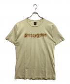 stussyステューシー）の古着「プリントTシャツ」｜ベージュ