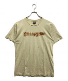 stussy（ステューシー）の古着「プリントTシャツ」｜ベージュ