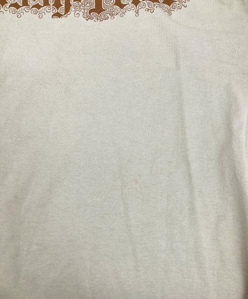 stussy（ステューシー）stussy (ステューシー) プリントTシャツ ベージュ サイズ:Lの古着・服飾アイテム