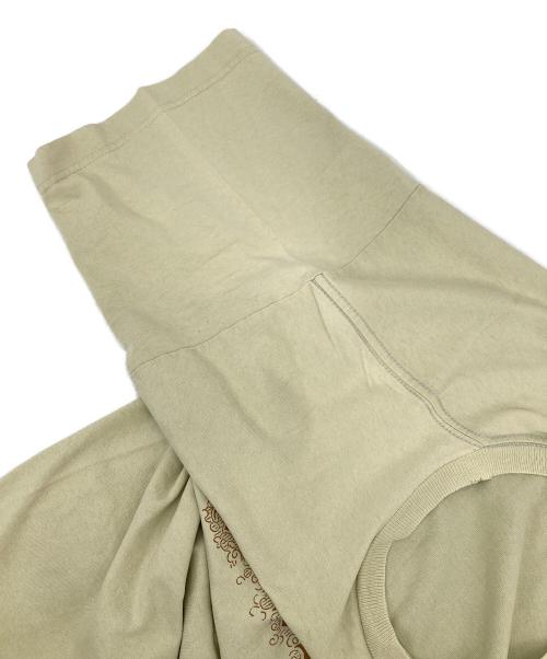 stussy（ステューシー）stussy (ステューシー) プリントTシャツ ベージュ サイズ:Lの古着・服飾アイテム
