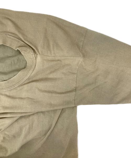 stussy（ステューシー）stussy (ステューシー) WORLD TOUR プリントTシャツ ベージュ サイズ:Lの古着・服飾アイテム