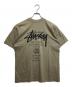 stussy (ステューシー) WORLD TOUR プリントTシャツ ベージュ サイズ:L：10000円