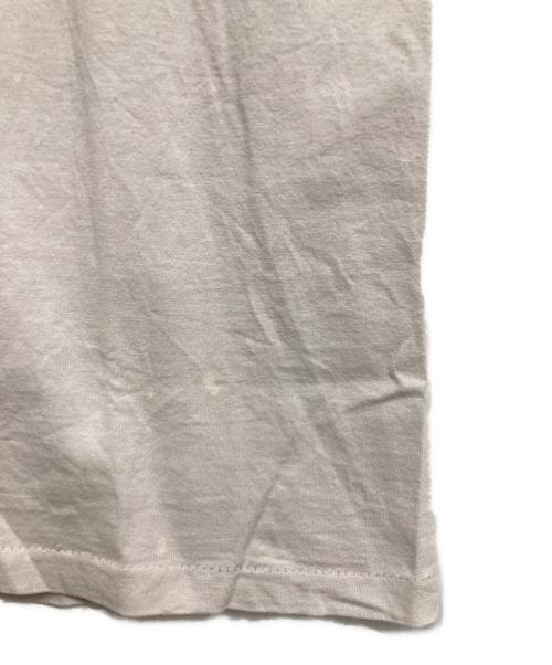 stussy（ステューシー）stussy (ステューシー) プリントTシャツ ベージュ サイズ:Lの古着・服飾アイテム