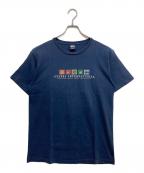stussyステューシー）の古着「VARIOUS  LOGO TEE」｜ネイビー