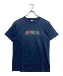 stussy（ステューシー）の古着「VARIOUS  LOGO TEE」｜ネイビー