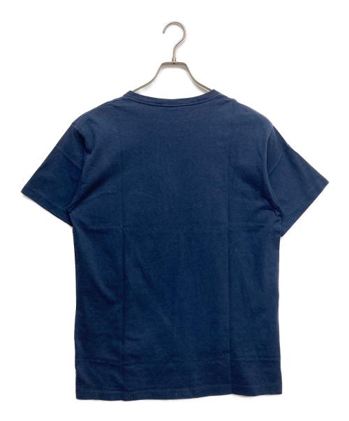stussy（ステューシー）stussy (ステューシー) VARIOUS  LOGO TEE ネイビー サイズ:Lの古着・服飾アイテム