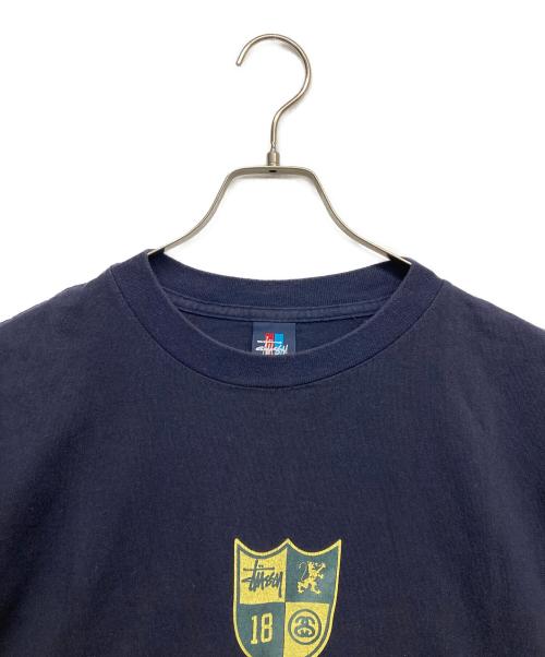 stussy（ステューシー）stussy (ステューシー) グリフィンプリントT ネイビー サイズ:Lの古着・服飾アイテム