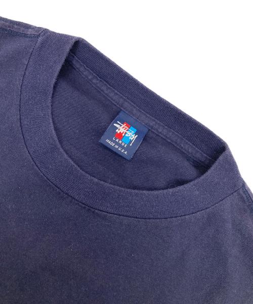 stussy（ステューシー）stussy (ステューシー) グリフィンプリントT ネイビー サイズ:Lの古着・服飾アイテム