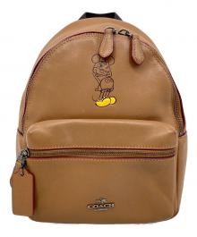 COACH×DISNEY（コーチ×ディズニー）の古着「ディズニーコラボミニリュック」｜ブラウン