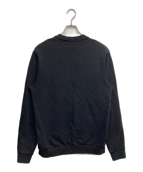 FRED PERRY（フレッドペリー）FRED PERRY (フレッドペリー) クルーネックスウェット ブラック サイズ:Sの古着・服飾アイテム