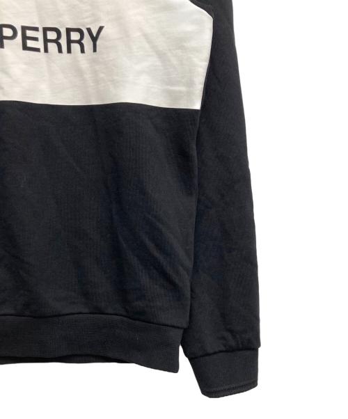 FRED PERRY（フレッドペリー）FRED PERRY (フレッドペリー) クルーネックスウェット ブラック サイズ:Sの古着・服飾アイテム