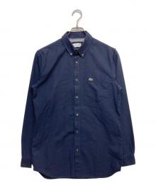 LACOSTE（ラコステ）の古着「長袖シャツ」｜ネイビー