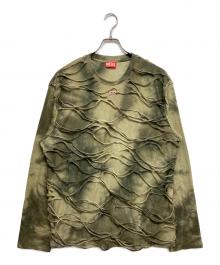 DIESEL（ディーゼル）の古着「T-CRANE LS」｜グリーン