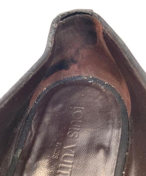 LOUIS VUITTON（ルイ ヴィトン）LOUIS VUITTON (ルイ ヴィトン) シングルモンクストラップシューズ ブラック サイズ:9 1/2の古着・服飾アイテム