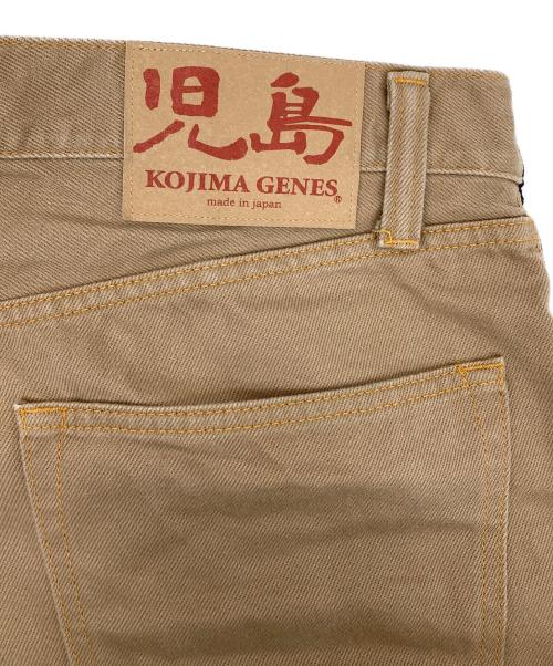 KOJIMA GENES（コジマジーンズ）KOJIMA GENES (コジマジーンズ) ドッキングデニムパンツ ブルー×ベージュ サイズ:W40の古着・服飾アイテム